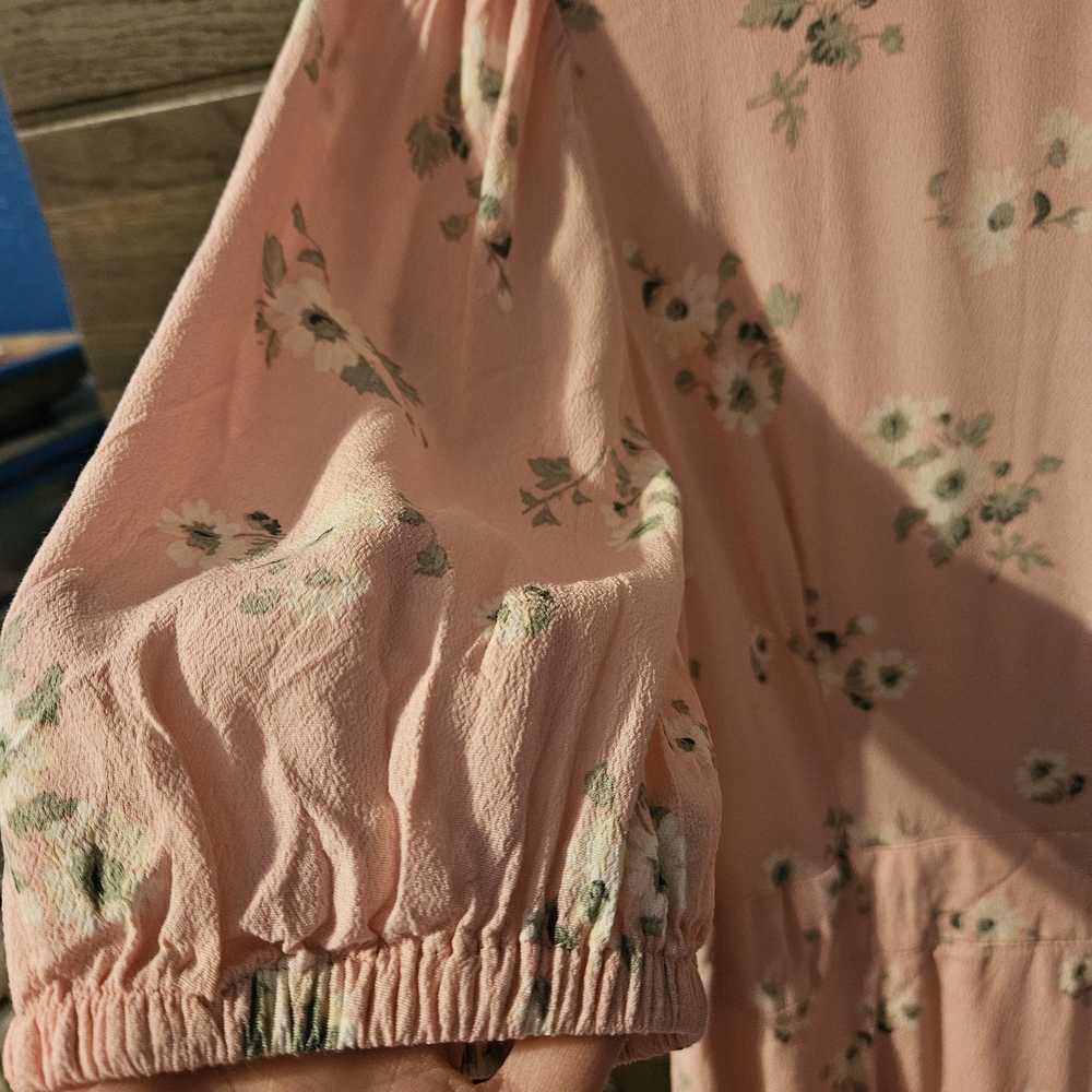 &Other Stories Blush Floral Dress - Picture 5 of 6